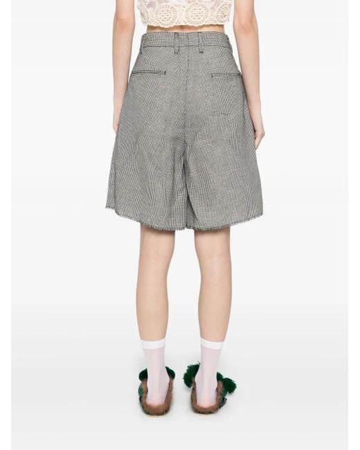 Midorikawa Gray Raw Edge Short