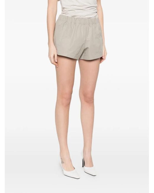 Wardrobe NYC White Elasticated Shorts
