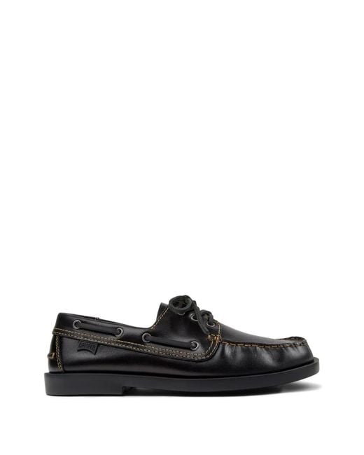 Camper Black Don Lace-Up Shoes for men