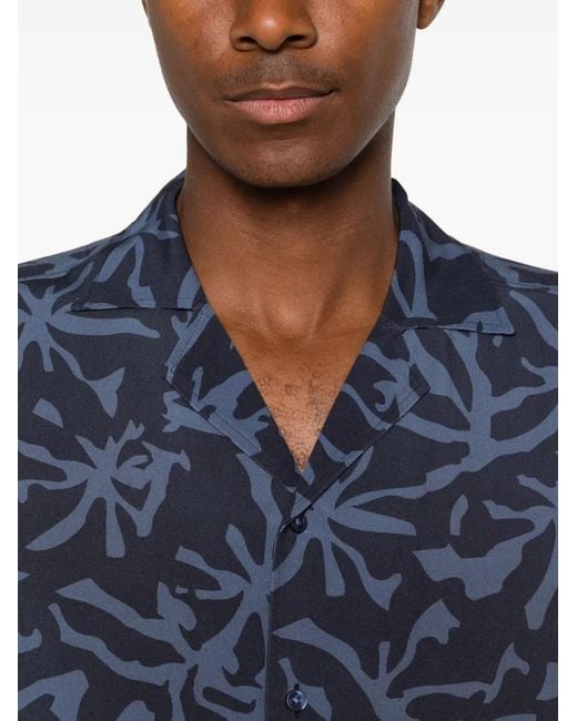 Boss Blue Chemise À Patch Logo for men