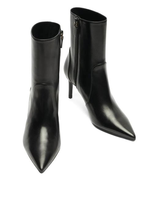 Botas Stuart Power con tacón de 75 mm Stuart Weitzman de color Black