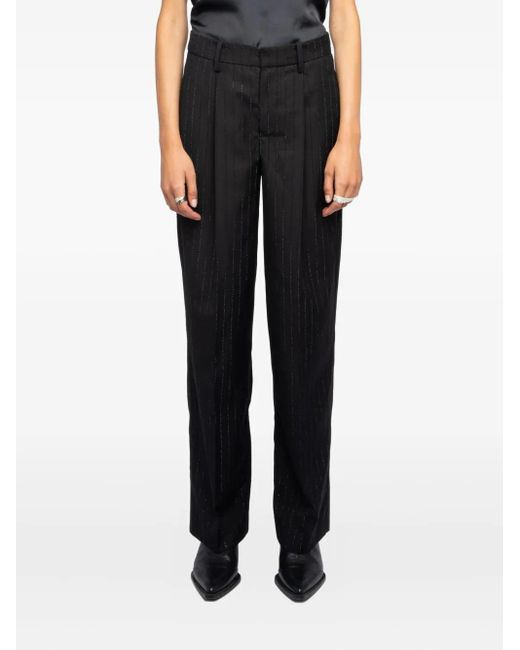 Zadig & Voltaire Black Puros Pants
