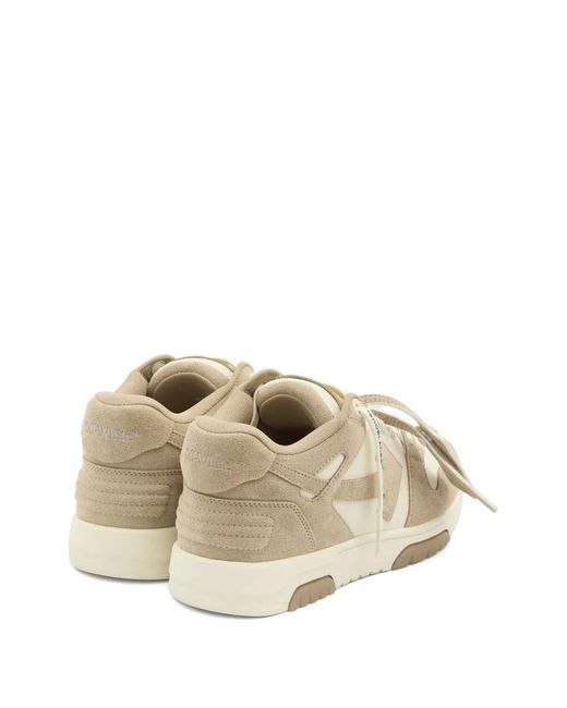 Off-White c/o Virgil Abloh Natural Out Of Office Sneakers for men