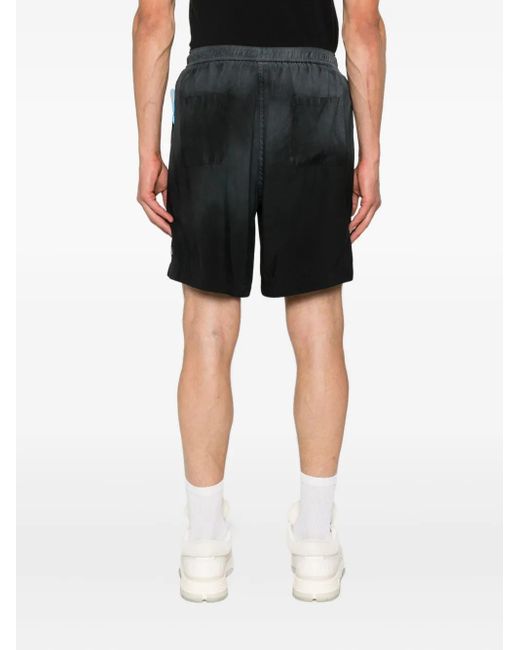 メンズ Amiri ロゴ ショートパンツ Black
