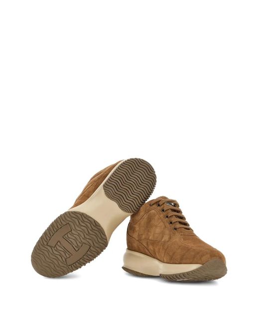 Baskets Interactive Hogan en coloris Brown