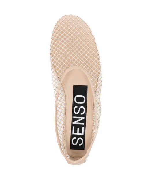 Senso Pink Clarissa Ballerina Shoes