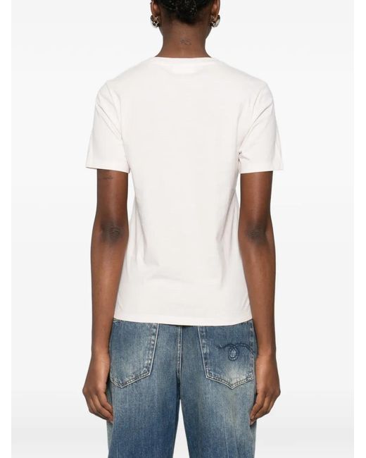 Maison Kitsuné White Dreaming Fox Regular Tee-Shirt