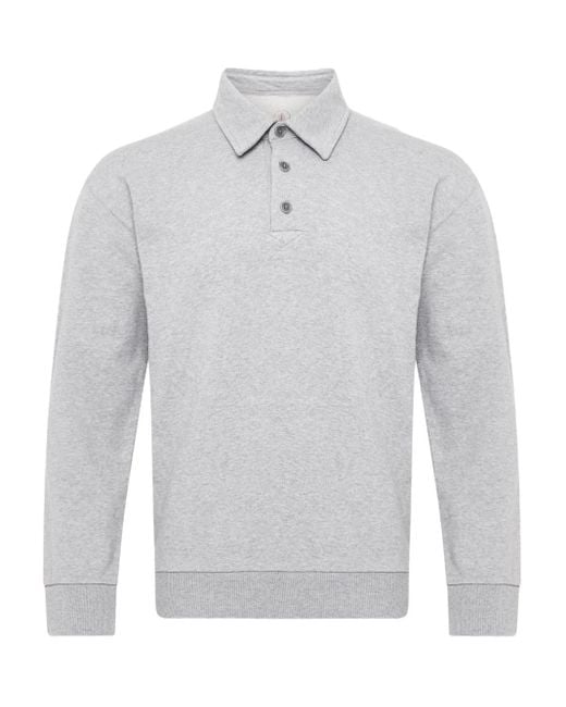 メンズ J.W. Anderson ロングスリーブ ポロシャツ Gray