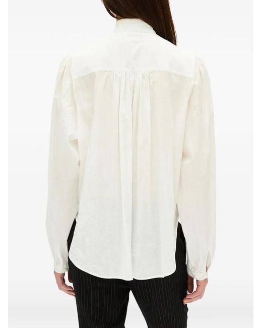 Ann Demeulemeester Blouse in het White