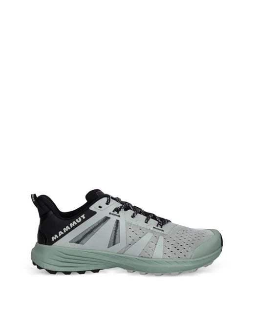 Mammut Gray Perforated Panelled Performance Footwear for men