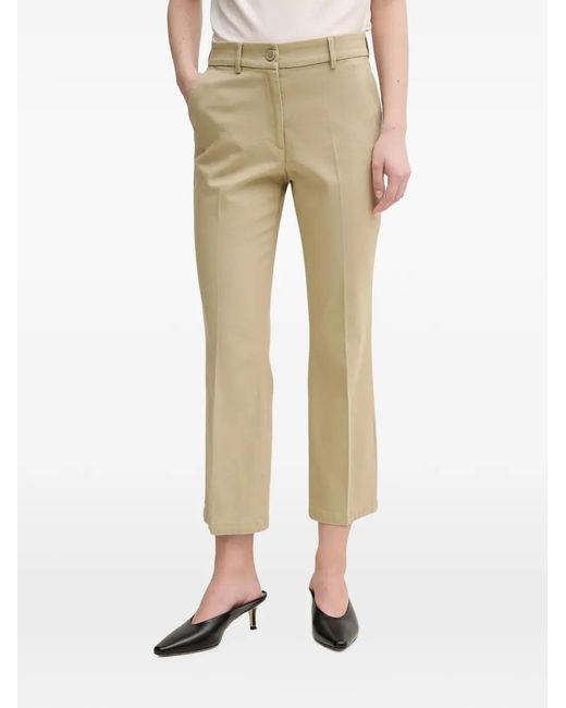 Sisley Natural Buttoned Trousers