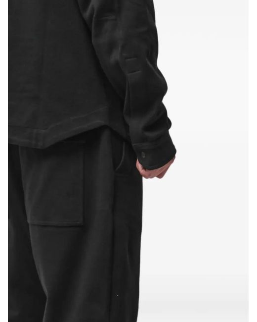 Thom Krom Black Flap-Pocket Shirt for men