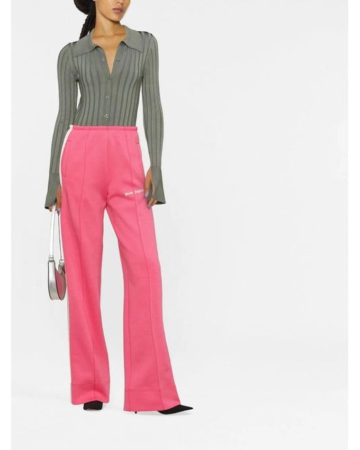 Palm Angels Pink Track Pants