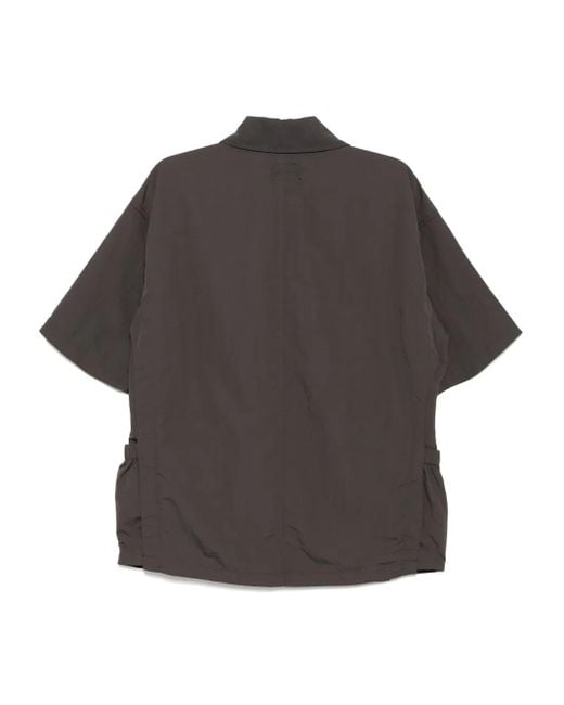 FIVE CM Gray Pocket Shirt for men