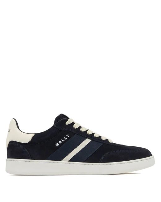 Sneakers Retro Crest A Righe di Bally in Blue da Uomo