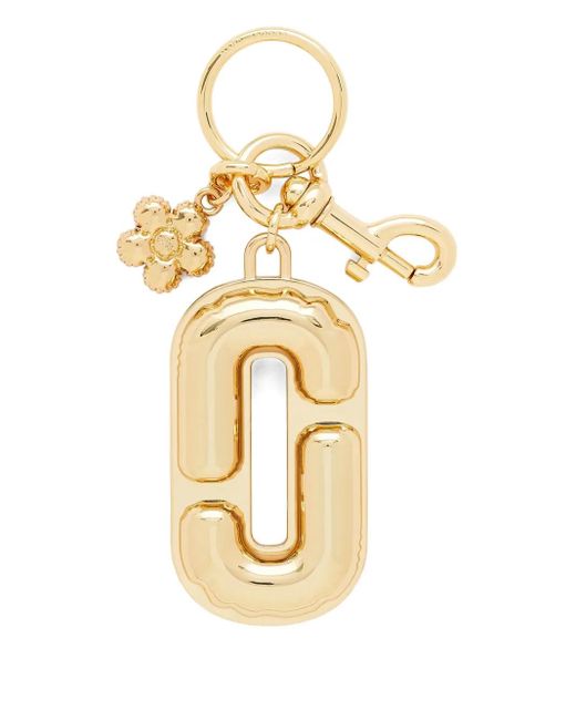 Marc Jacobs Natural The J Marc Balloon-Shaped Flower Keyring