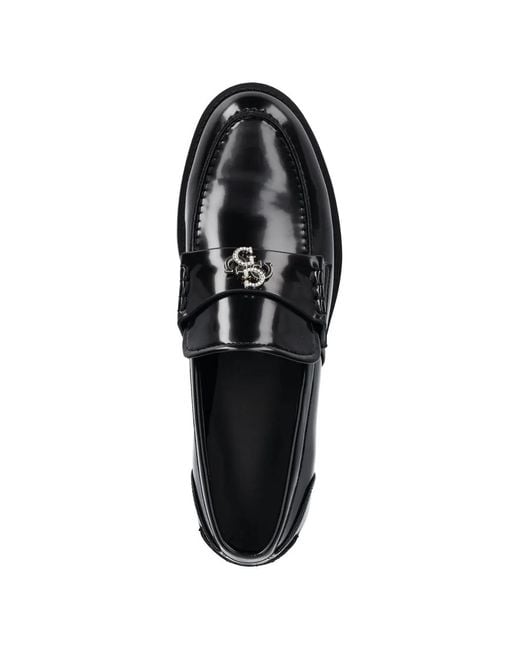 Guess Black Bevalee Loafers