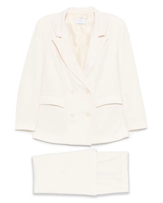 So Allure White Doppelreihiger Anzug