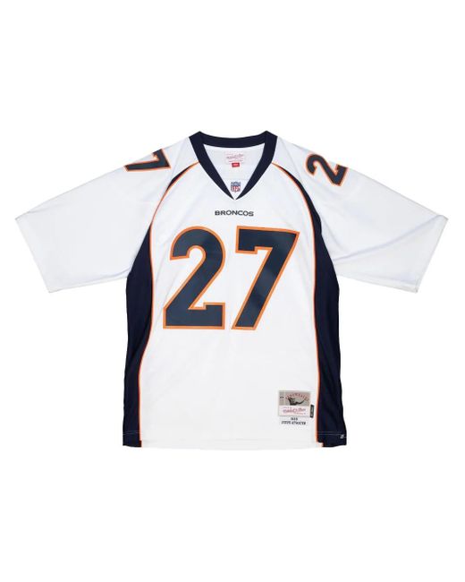 Camiseta NFL "Broncos 1998 Steve Atwater" Mitchell & Ness de hombre de color White