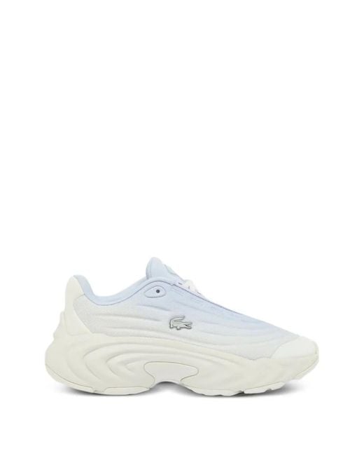 Lacoste White Spinor Low-Top Sneakers