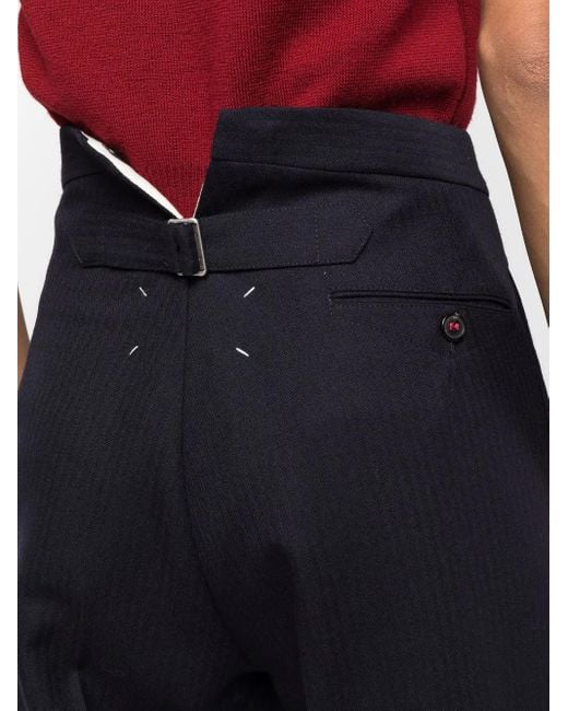 Maison Margiela Trousers Blue