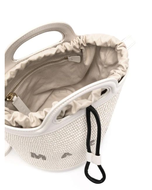 Marni White Small Tropicalia Bucket Bag