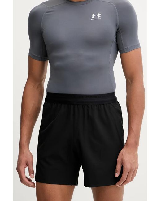 Under Armour Black Short À Fermetures Zippées for men