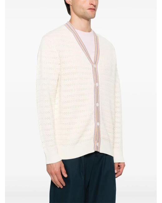 NN07 Natural Josh Cardigan for men