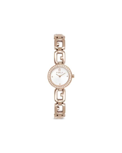 Furla White Arco Chain 30Mm