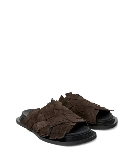 CAMPERLAB Brown Woven Sandals