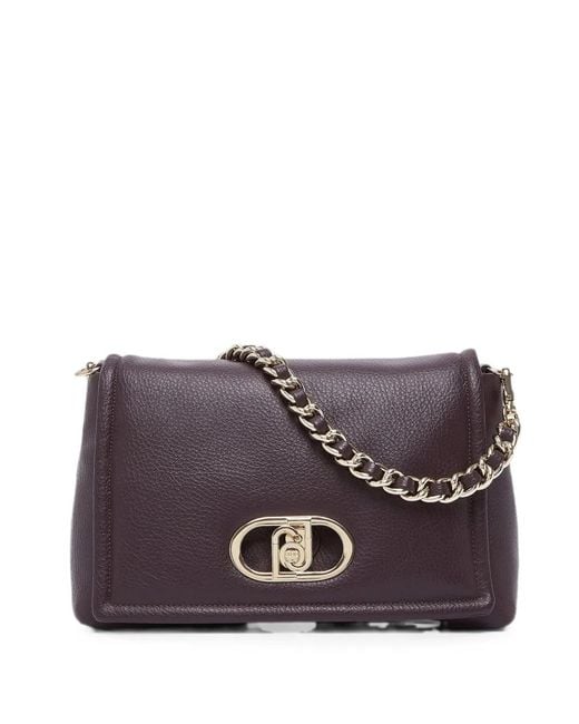Liu Jo Purple Lapuffy Large Bag