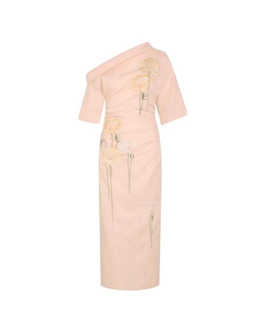 BERNADETTE Pink Robe Mi-Longue Bowery