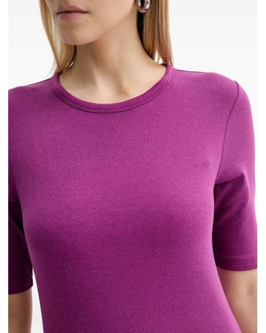 Marc O' Polo ラウンドネック ドレス Purple