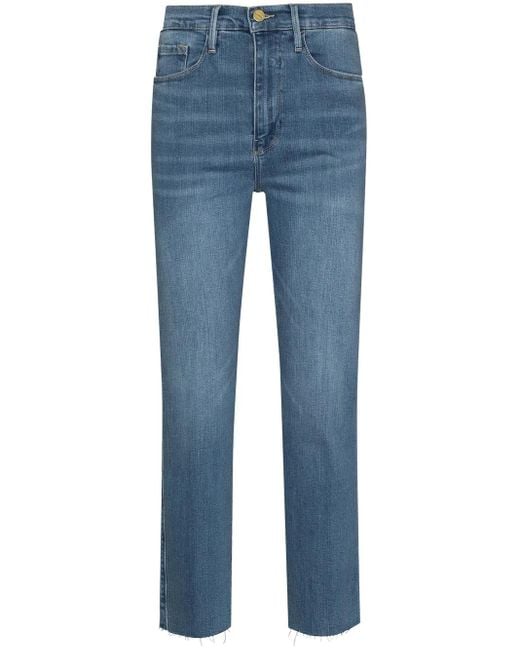 Vaqueros Le Sylvie capri FRAME de color Blue