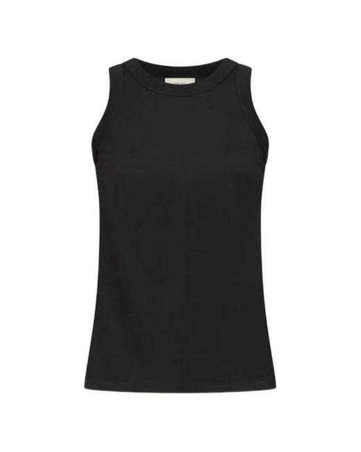 Loulou de Saison Black Poso Lds Tank Top