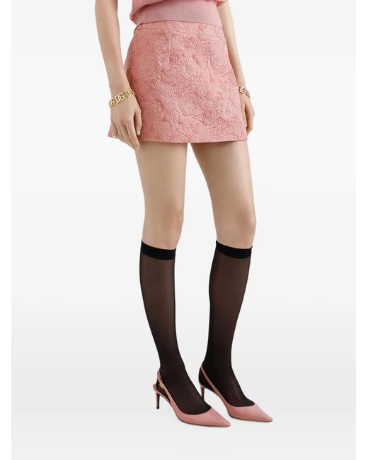 Dolce & Gabbana Pink Dolce & Gabbana Cotton Skirt