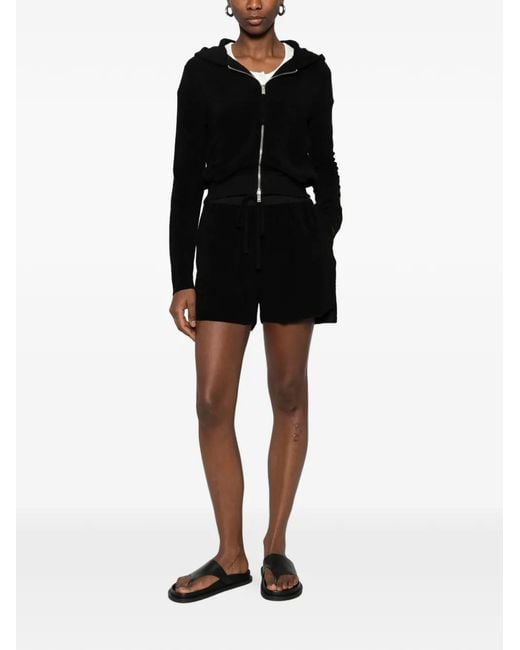 Thom Krom Black Short À Lien De Resserrage