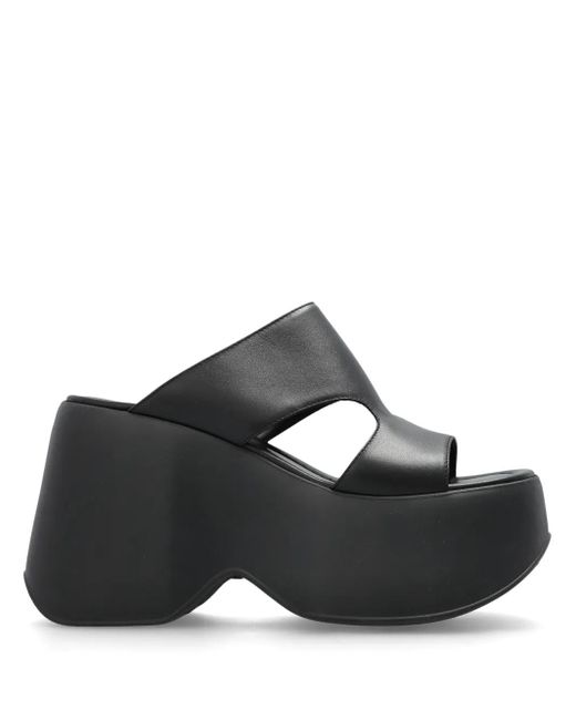 サンダル・ミュール VIC MATIE Women Sandals 1E1110D A06C060 101 Black Vic Matié 110Mm Yoko Sandals in Black | Lyst
