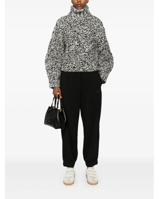 EA7 Black Logo Sweatpants