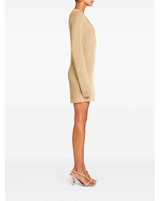 emeri metallic knit mini dress SER.O.YA - Emeri Metallic Knit Mini Dress