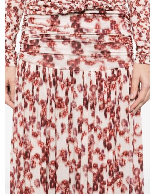 Falda larga Gwendy Isabel Marant de color Red