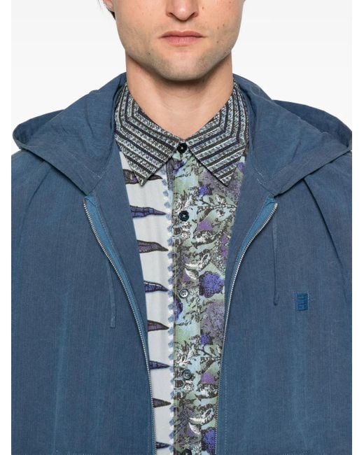 Givenchy Hoodie mit 4G-Motiv in Blue für Herren
