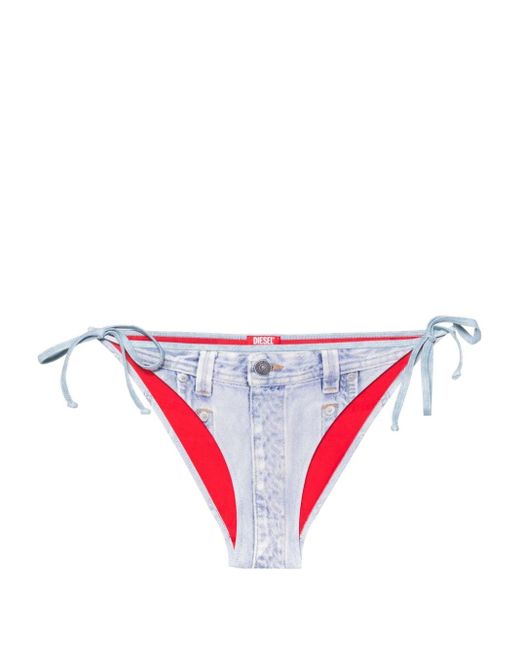 DIESEL Red Bfpn-brigittes Bikini Bottom
