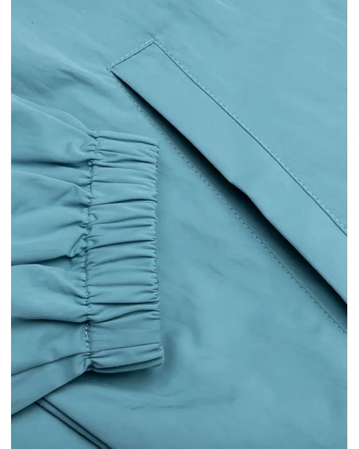 AWAKE NY Blue Logo-Patch Twill Jacket for men