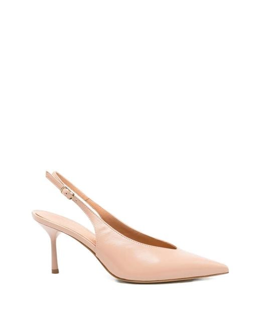 The Seller Pink Pointed Slingback Pumps