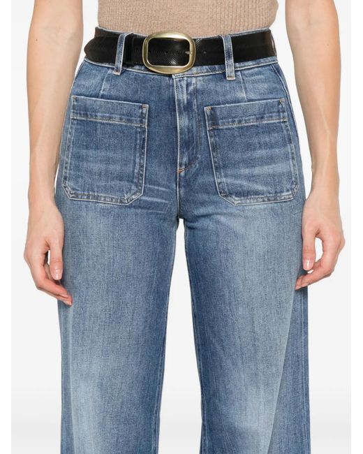 Seafarer Blue Double-Pocket Jeans