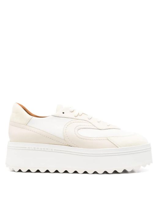 Robert Clergerie White Awake Sneakers