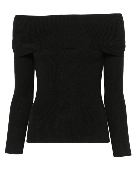 Wild Cashmere Black April Sweater