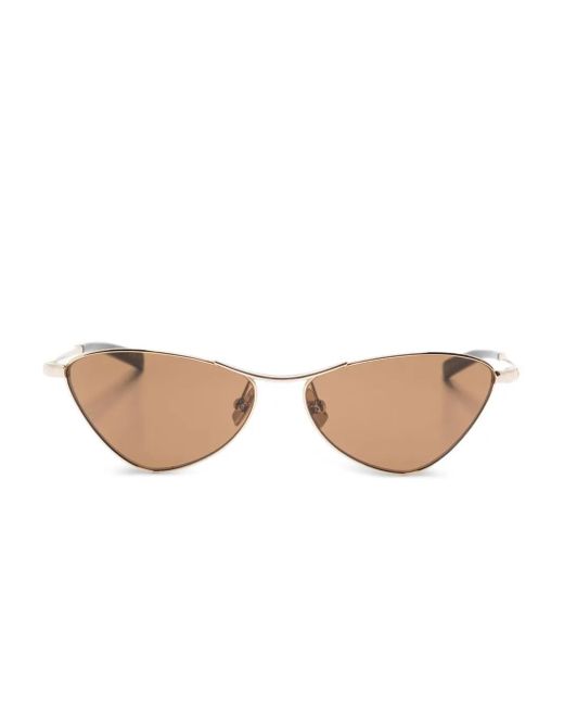 Saint Laurent Natural Sl830 Geometric-Frame Sunglasses