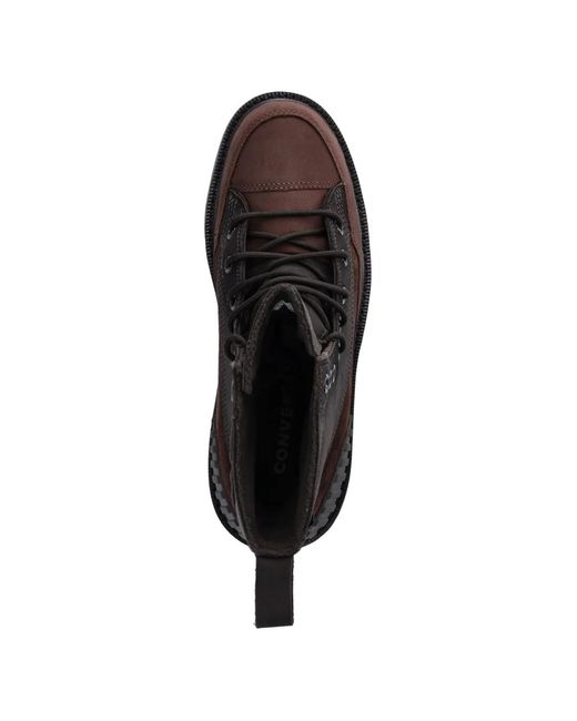 Converse Black Chuck 70 Lace-Up Lug-Sole Boots for men